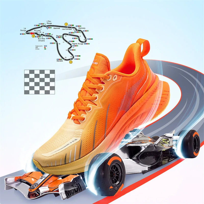 (image for) ONEMIX Leisure Tour 3.0 Running Shoes TPU Stable Shock-absorbing Air Column Energy Released Knee Protection Fashion Sneaker for Running Training Fitness